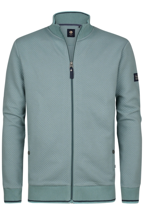 Petrol Industries men sweater collar zip